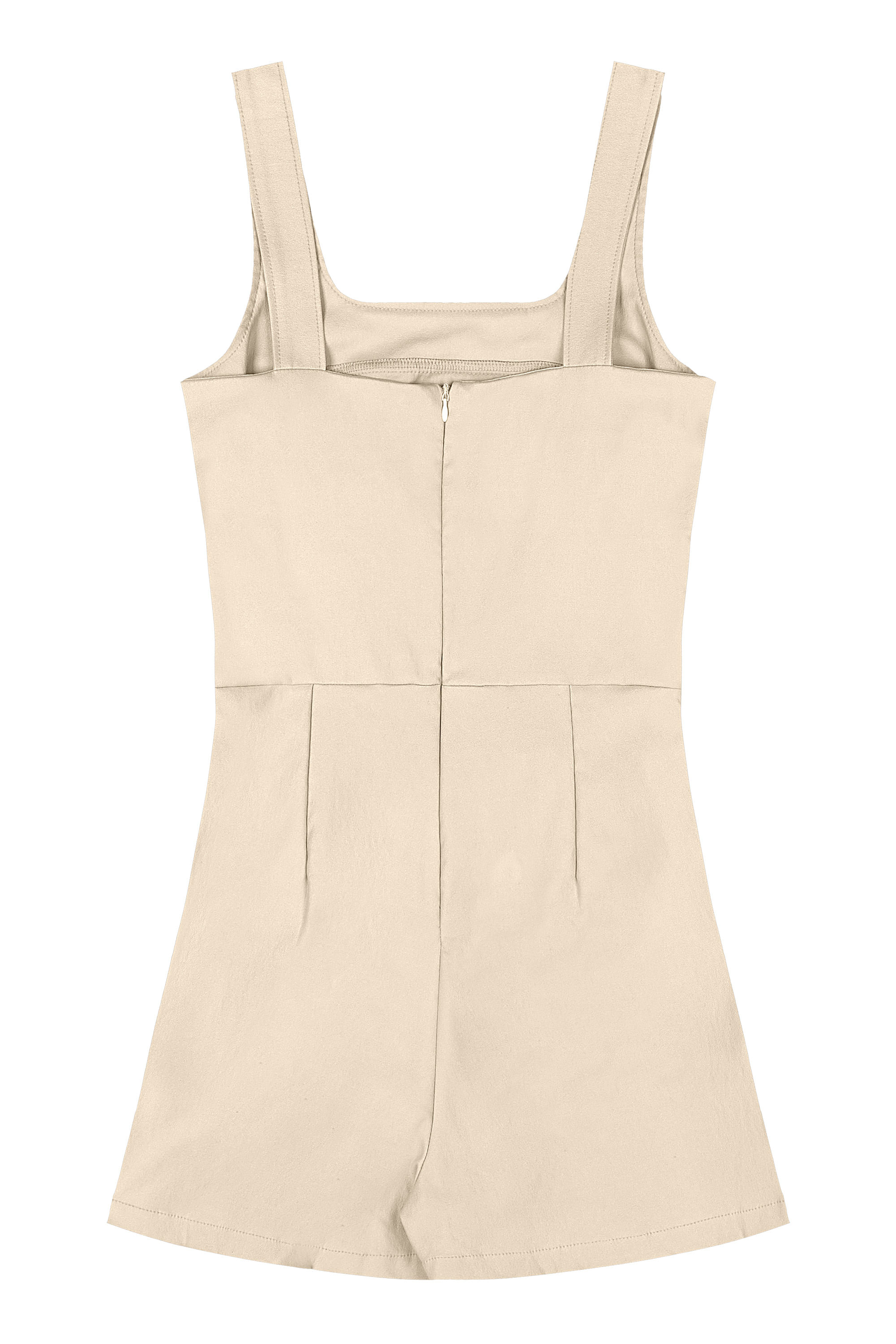 Macaquinho Juvenil em Tecido Bengaline para Menina (Bege) Gloss - Imagem 12